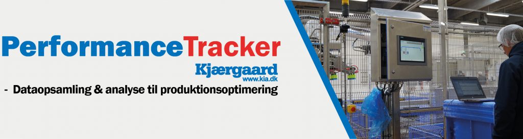 Dataopsamling OEE Kjærgaard - PerformanceTracker